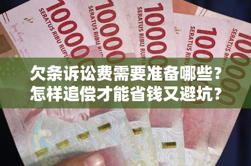 武汉欠条诉讼费需要准备哪些？怎样追偿才能省钱又避坑？