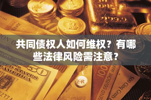 武汉共同债权人如何维权？有哪些法律风险需注意？