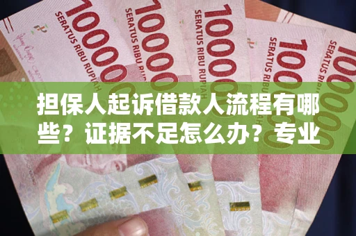 武汉担保人起诉借款人流程有哪些？证据不足怎么办？专业律师解答