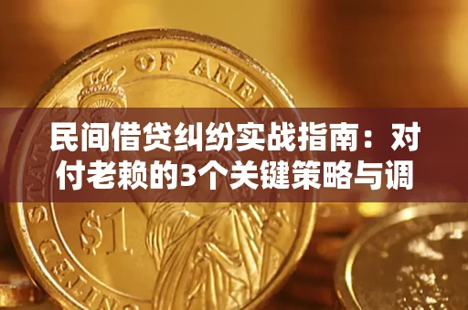 武汉民间借贷纠纷实战指南：对付老赖的3个关键策略与调解盲区解析