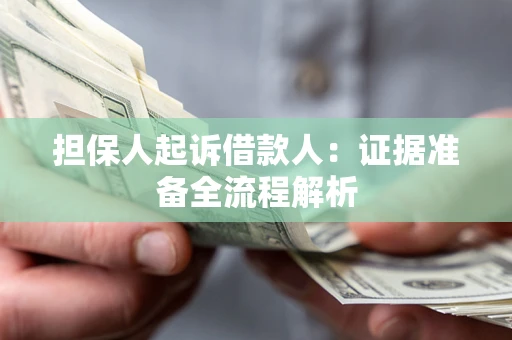 武汉担保人起诉借款人：证据准备全流程解析