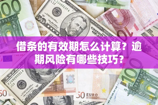 武汉借条的有效期怎么计算？逾期风险有哪些技巧？