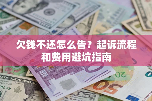 武汉欠钱不还怎么告?起诉流程和费用避坑指南 武汉欠钱不还怎么告?起诉流程和费用避坑指南